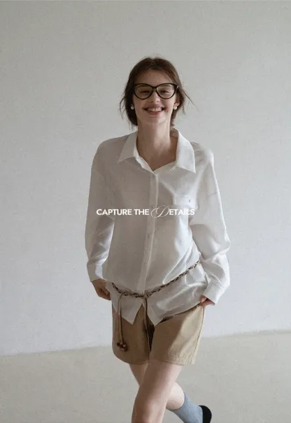 Oversized White Shirt