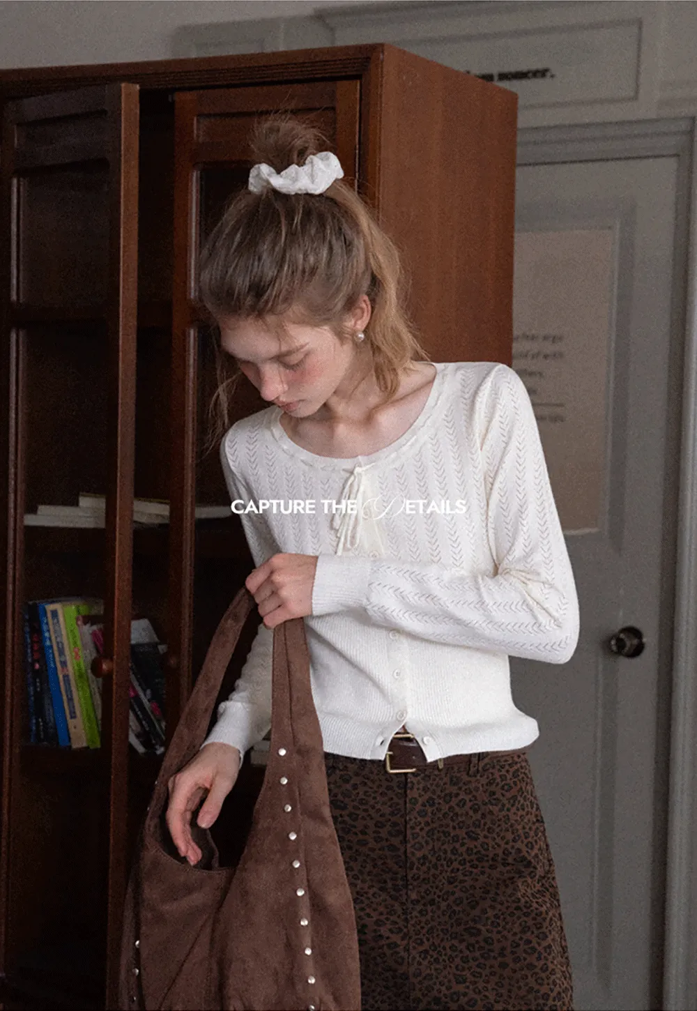 Knit Tie Front Cardigan