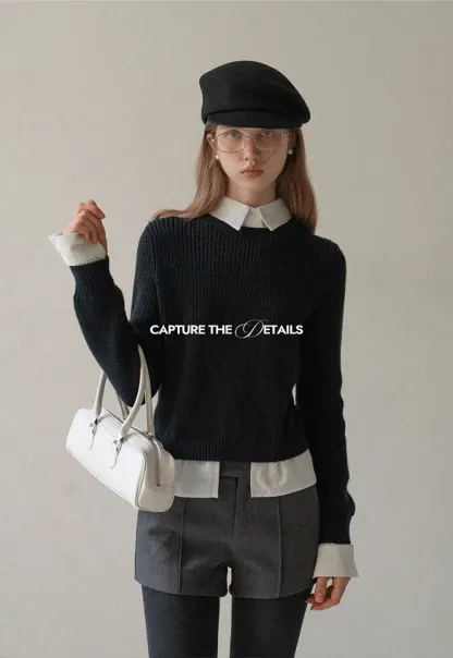 Wool Structured Newsboy Cap