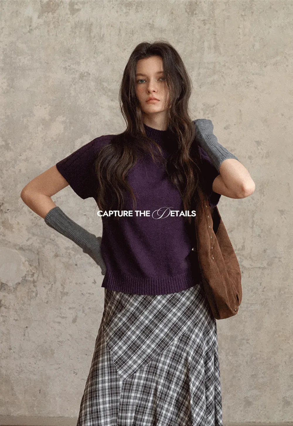 Olive Short Sleeve Mock Neck Knit Top