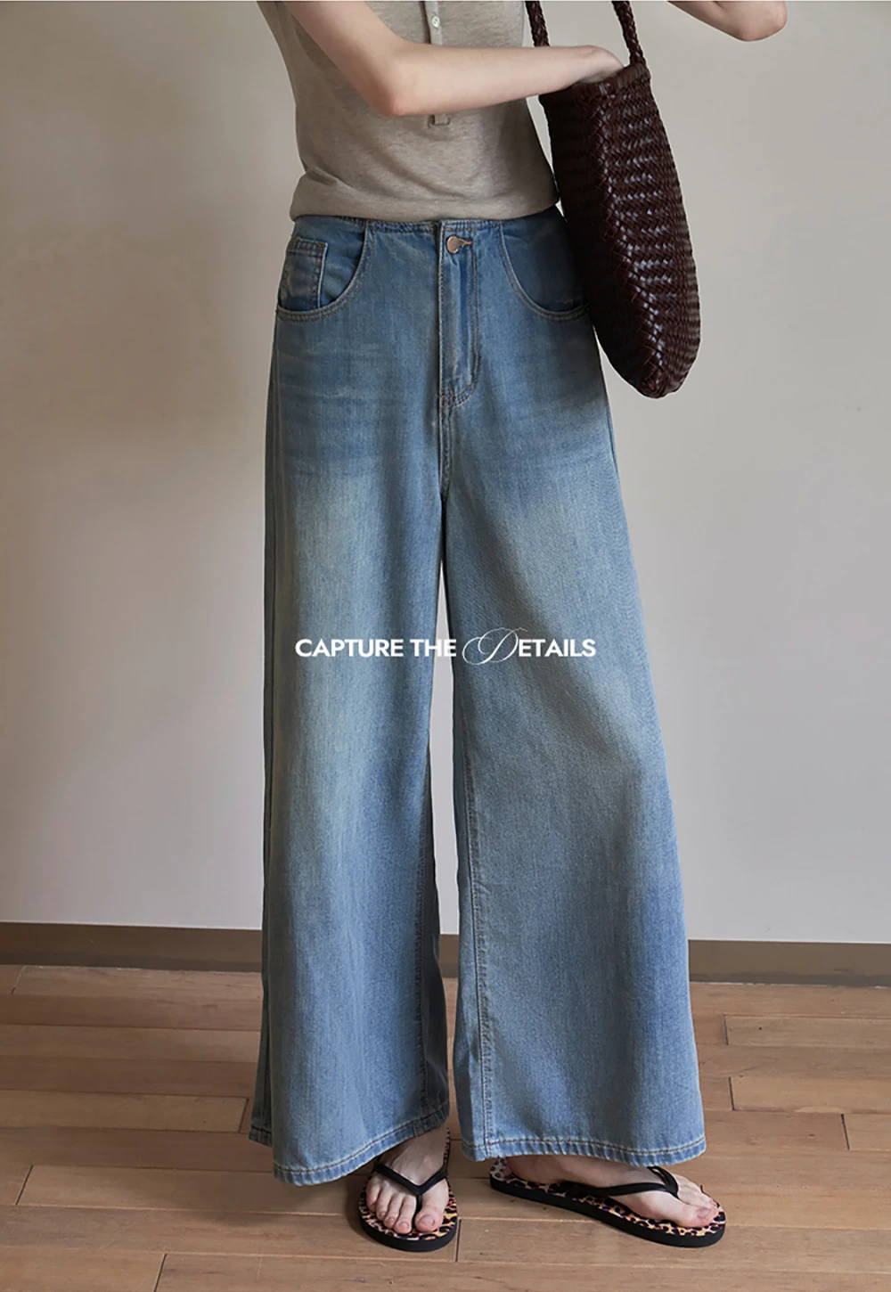 Women’s High-Waist Ultra-Wide-Leg Jeans