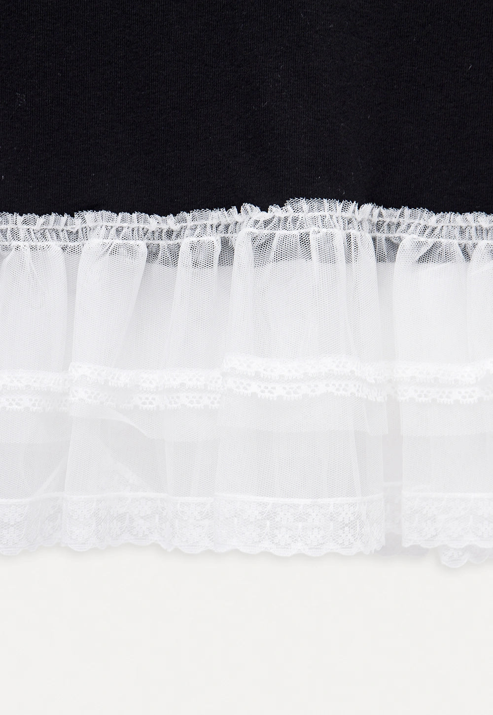 Lace Trim Layered Hem Cami Top2