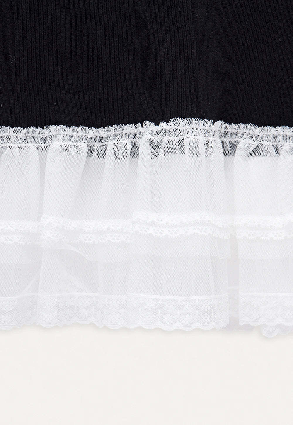 Lace Trim Layered Hem Cami Top2