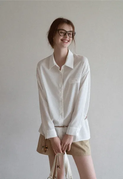 Oversized White Shirt