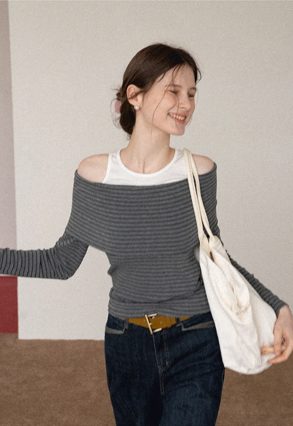 Women's High-Waisted Wide Leg Jeans