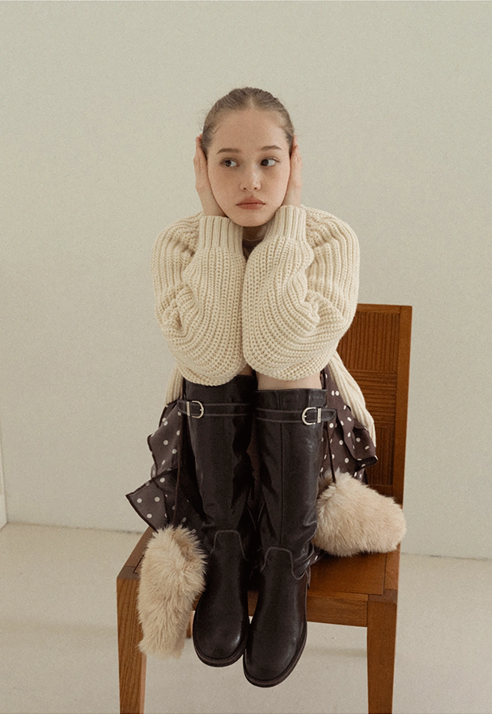 Classic Button Cardigan Women Soft Knitwear