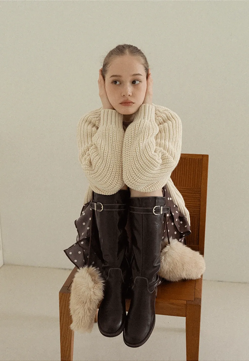 Classic Button Cardigan Women Soft Knitwear