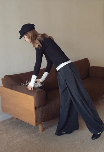 Womens Colorblock Long Sleeve Henley Top