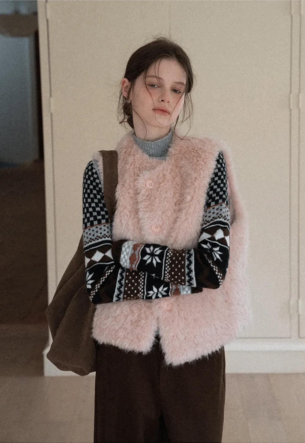 Wide-Leg Suit Trousers