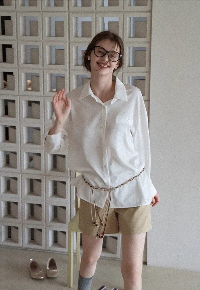 Oversized White Shirt