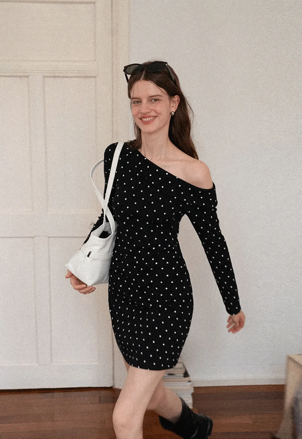 One-Shoulder Bodycon Mini Dress