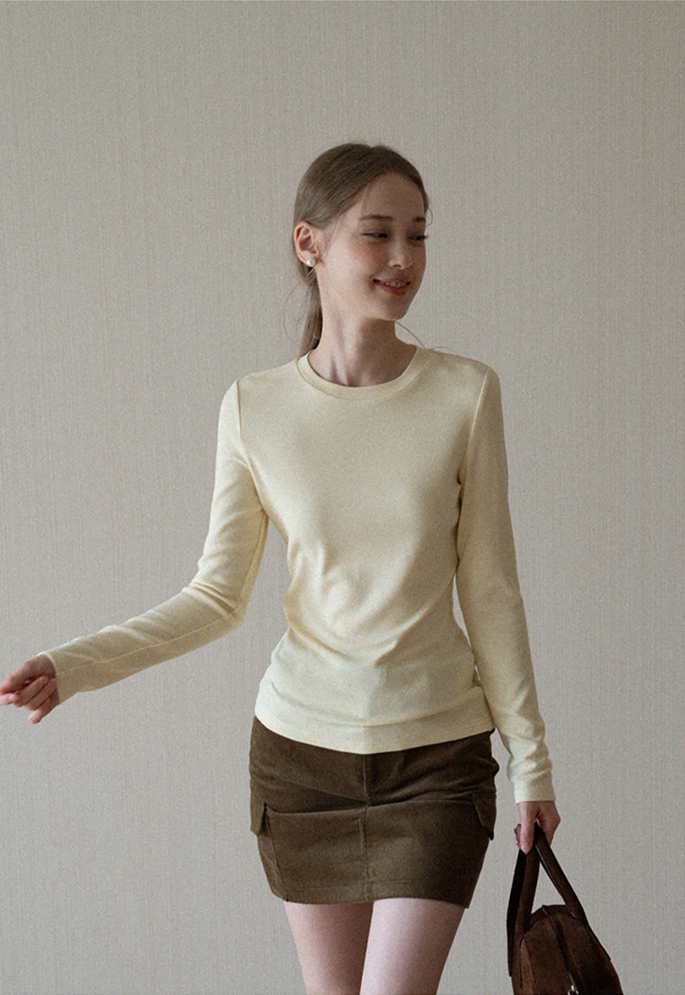 Women’s Long Sleeve Basic T-Shirt