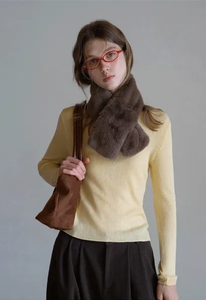 Women’s Ribbed Knit Turtleneck Sweater Top