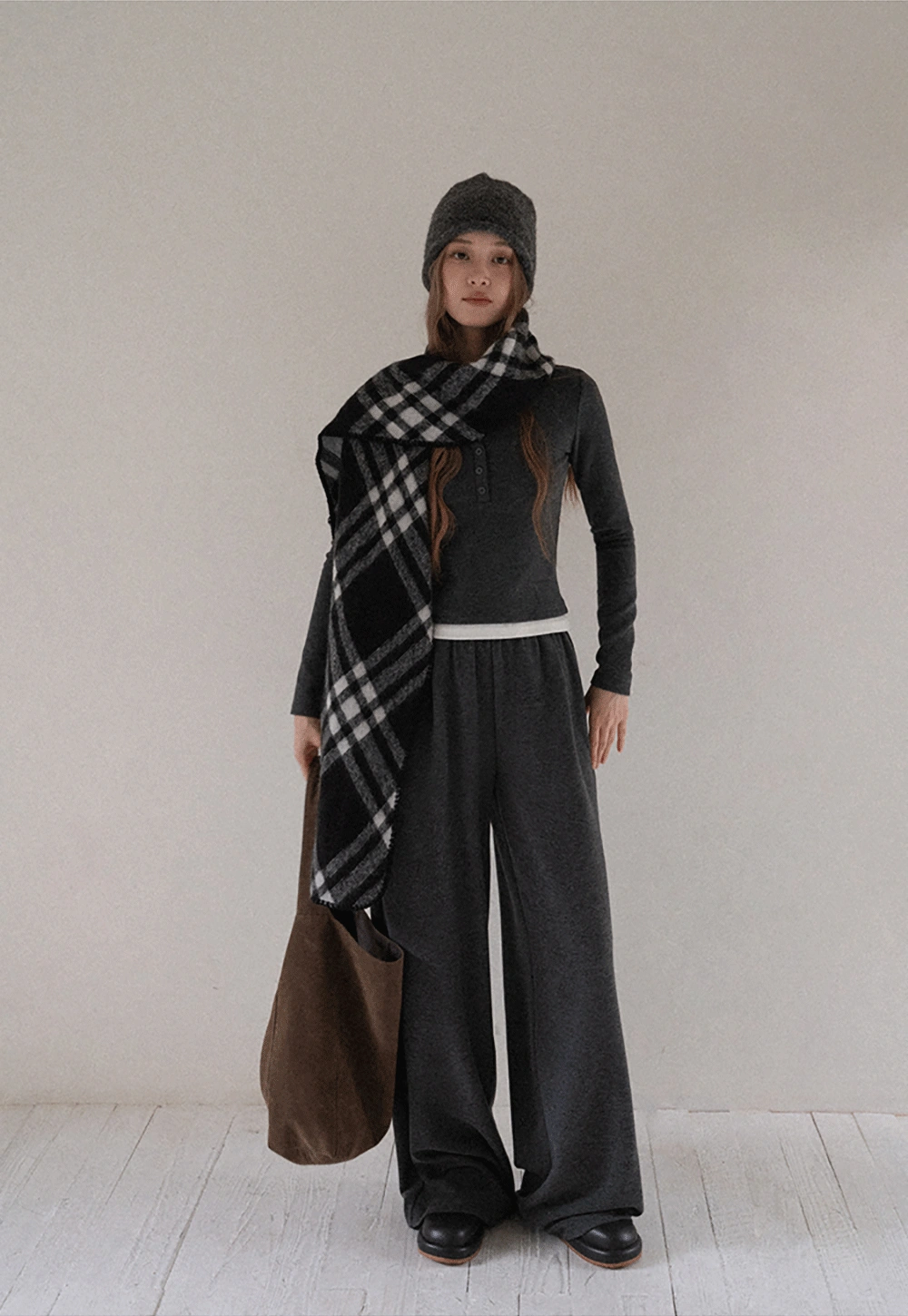 Women Knit Two Piece Set V Neck Long Sleeve Pullover and Pants