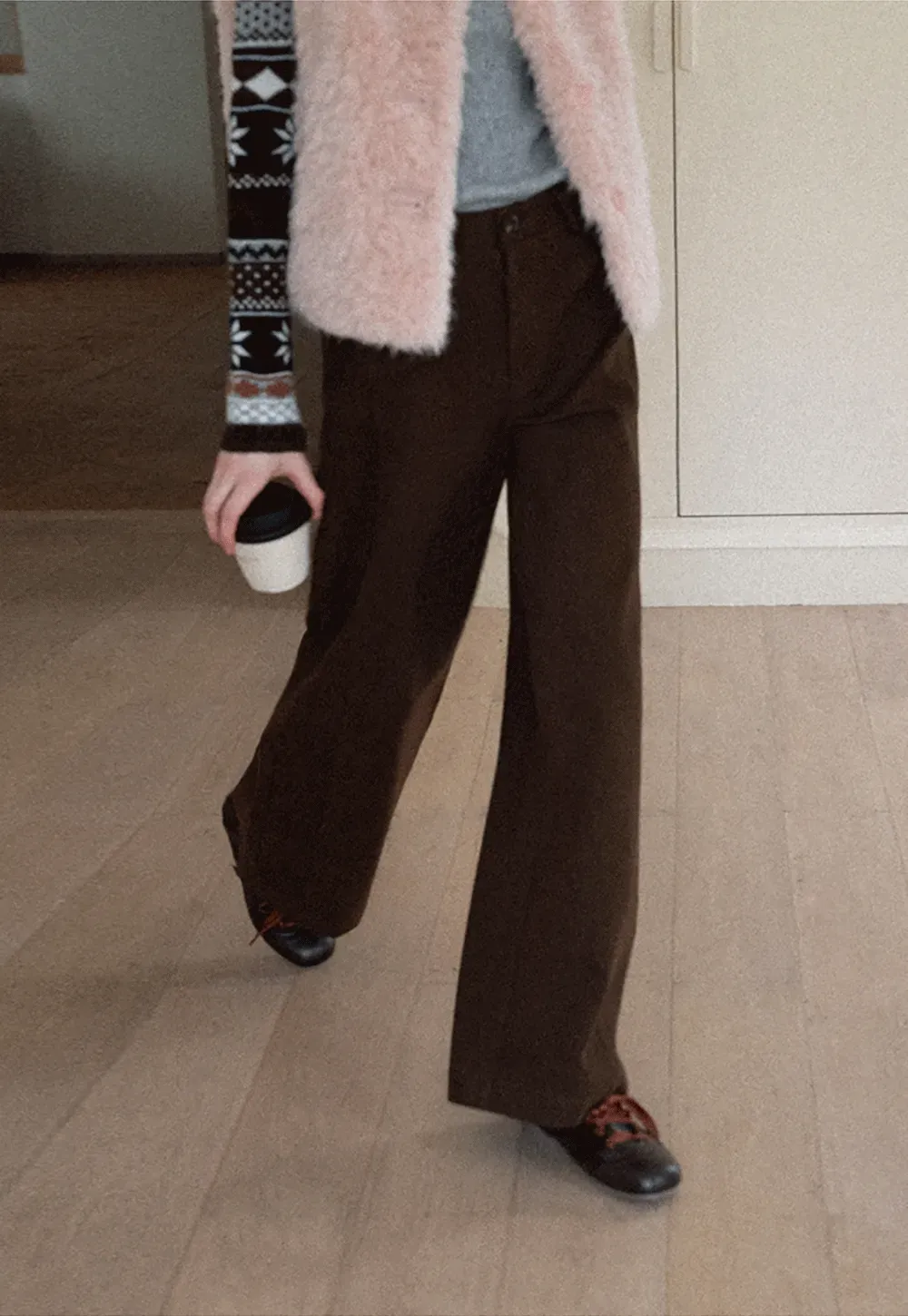 Wide-Leg Suit Trousers