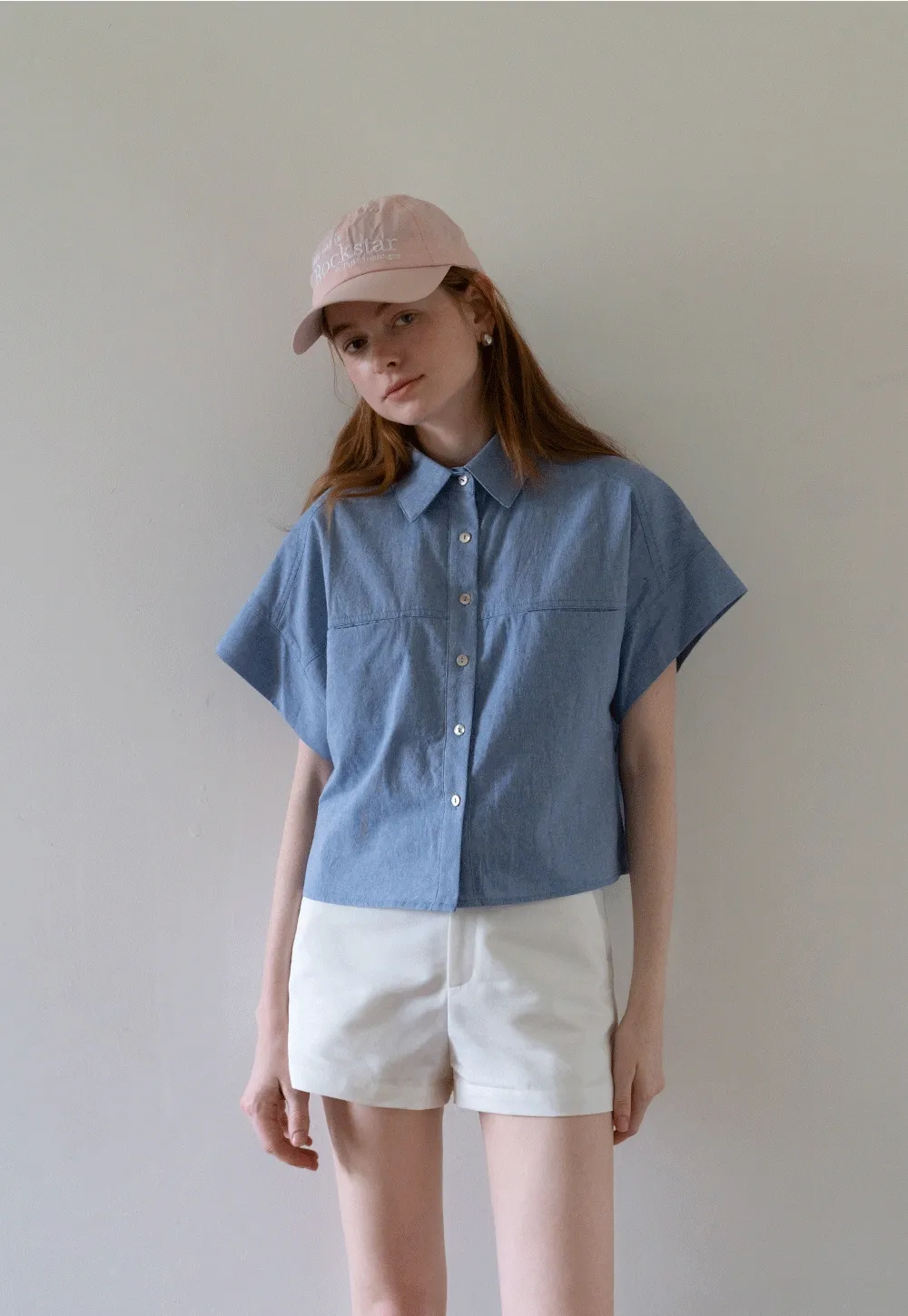 Women’s Denim Button Down Shirt