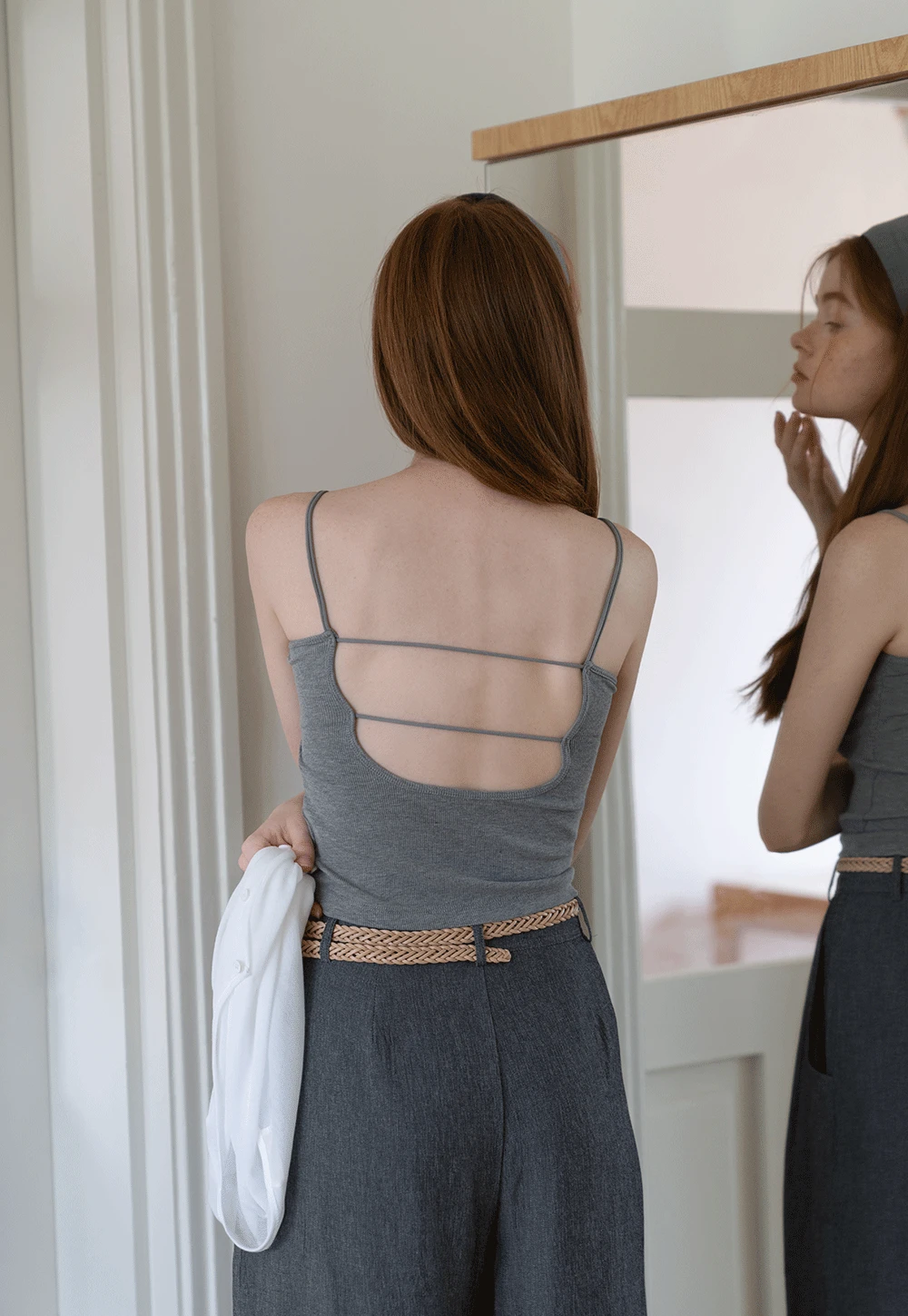 Women's Strappy Backless Tank Top