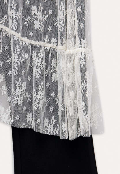 Women’s Lace Skirted Flare Pants