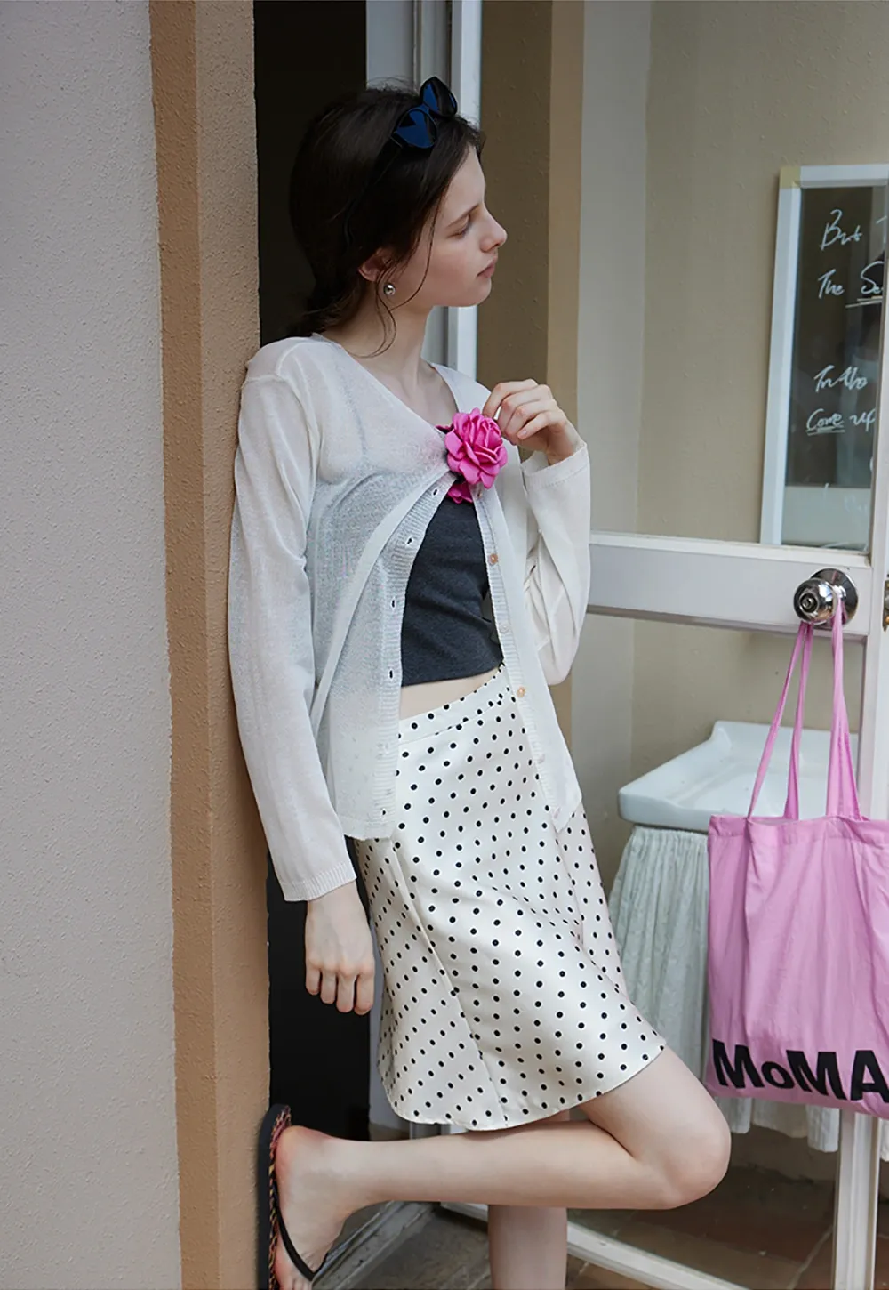 Women’s Lightweight Knit Button Down Cardigan Long Sleeve