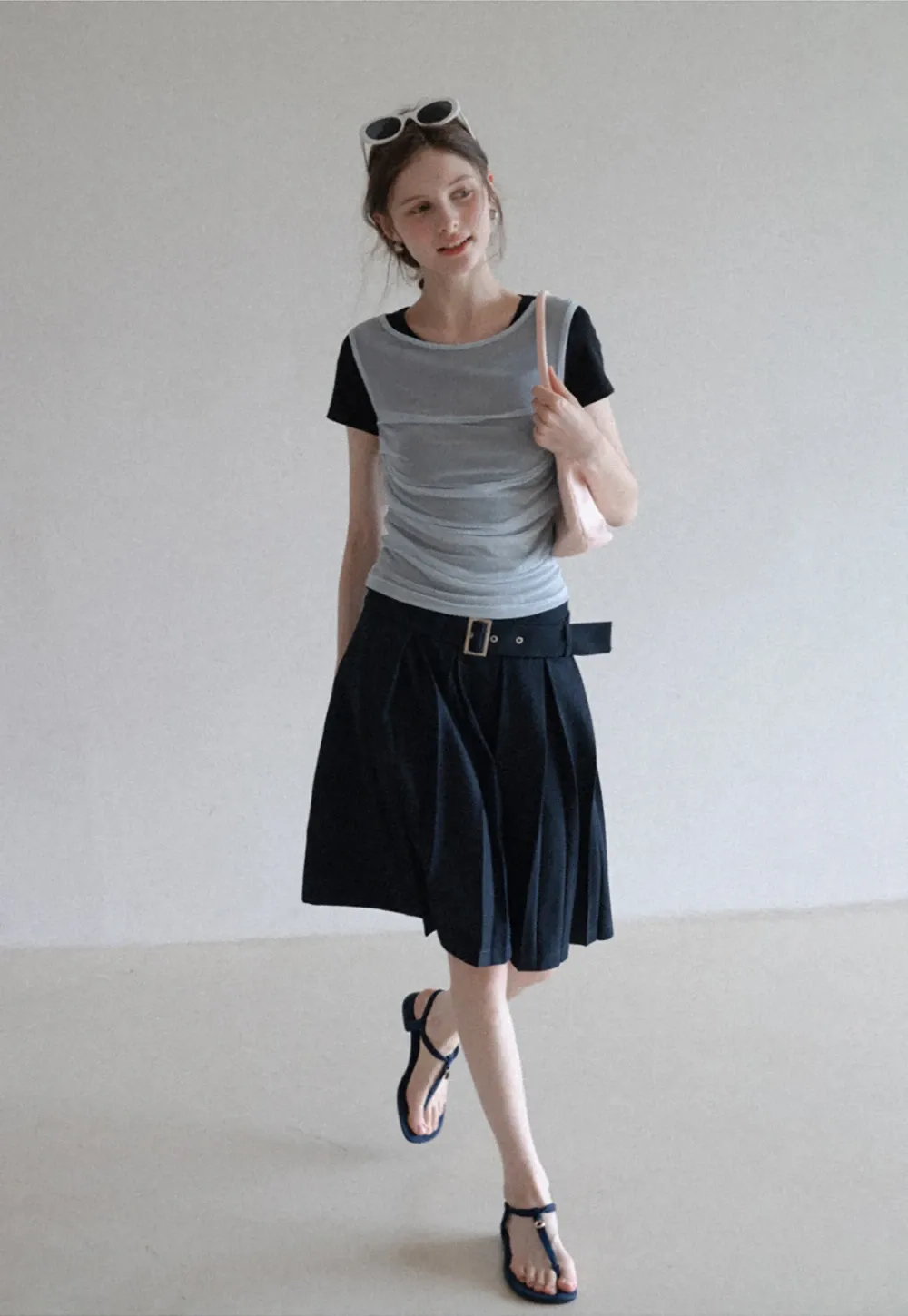 Stretch Ruched Tank Top
