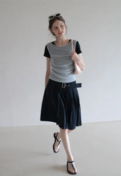 Stretch Ruched Tank Top