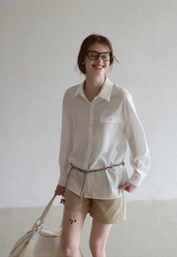 Oversized White Shirt