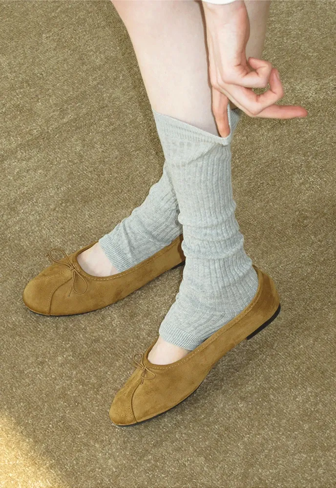 Ribbed Slouch Socks