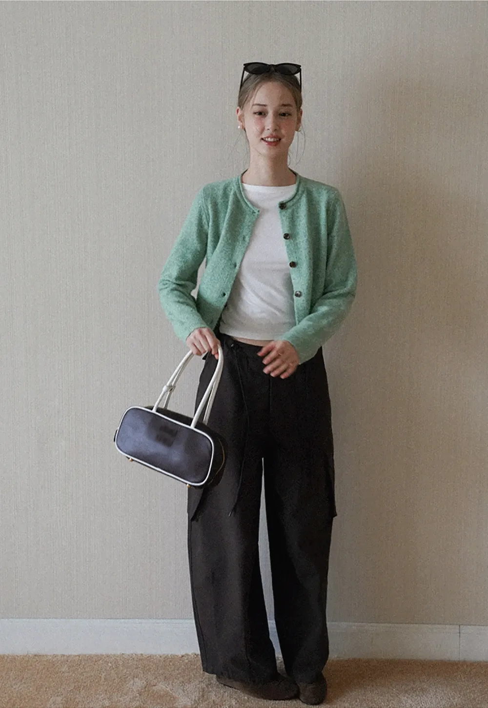 Knit Button Down Cardigan