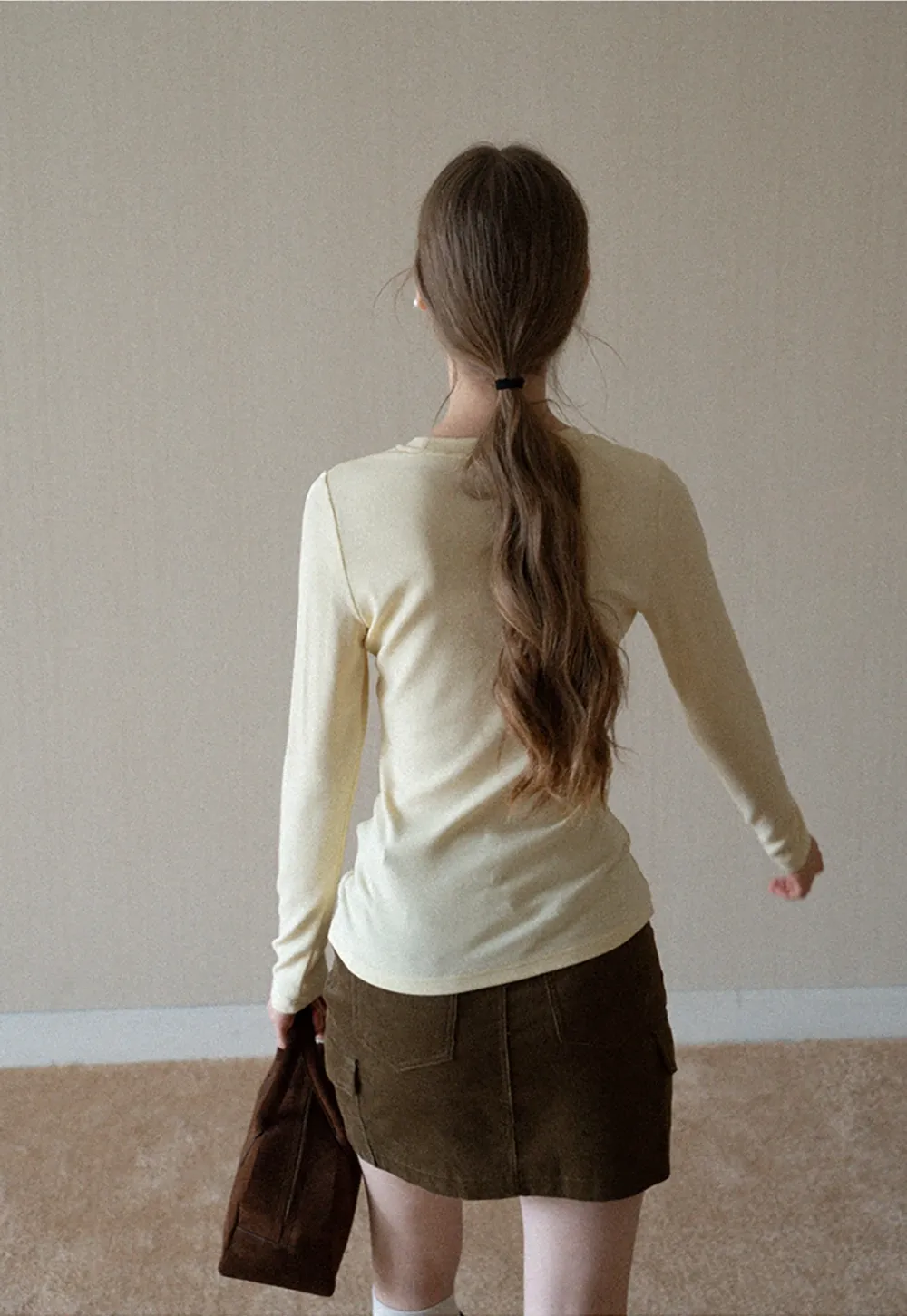 Women’s Long Sleeve Basic T-Shirt