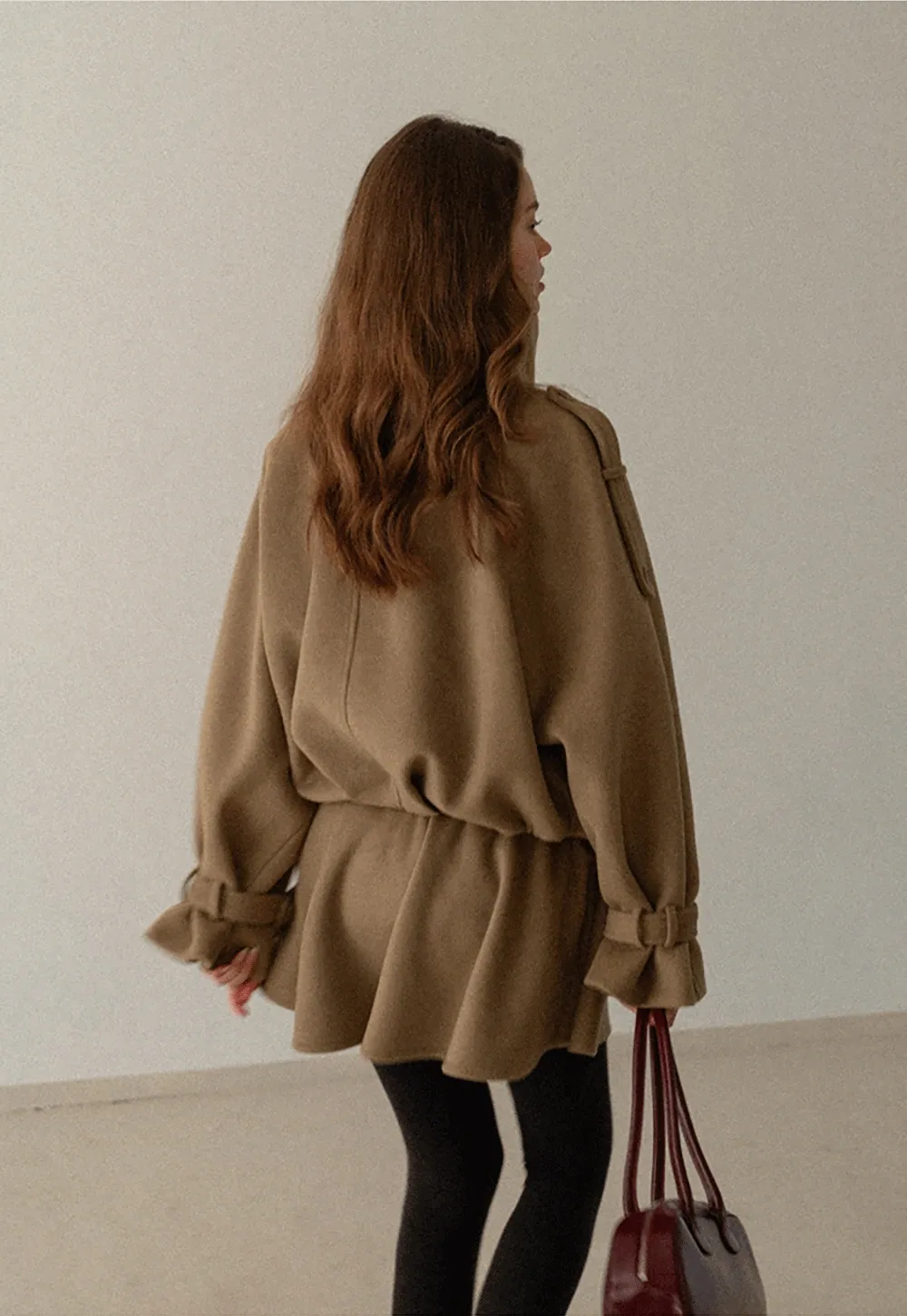 Elegant Jacket and Pleated Skirt Set