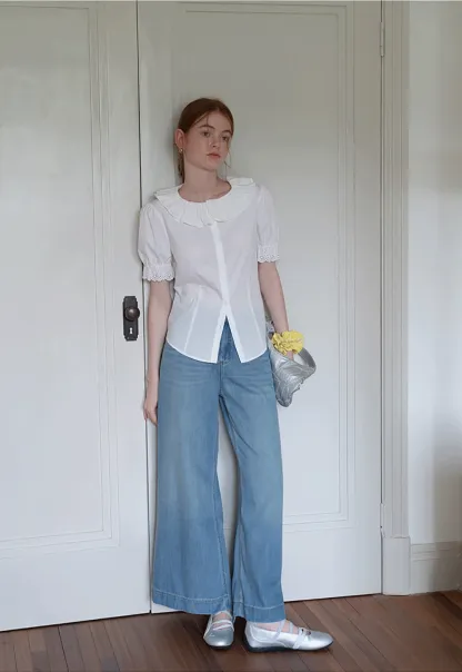Women’s High Waist Wide Leg Jeans