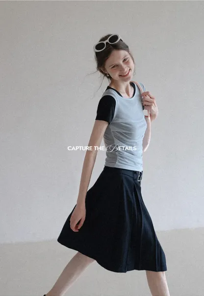 Stretch Ruched Tank Top
