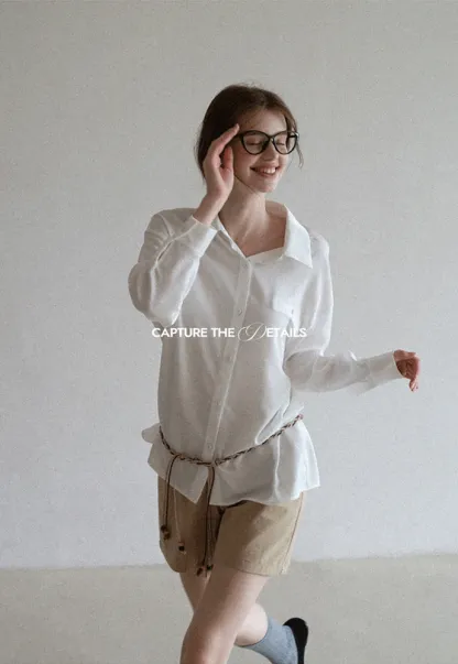 Oversized White Shirt
