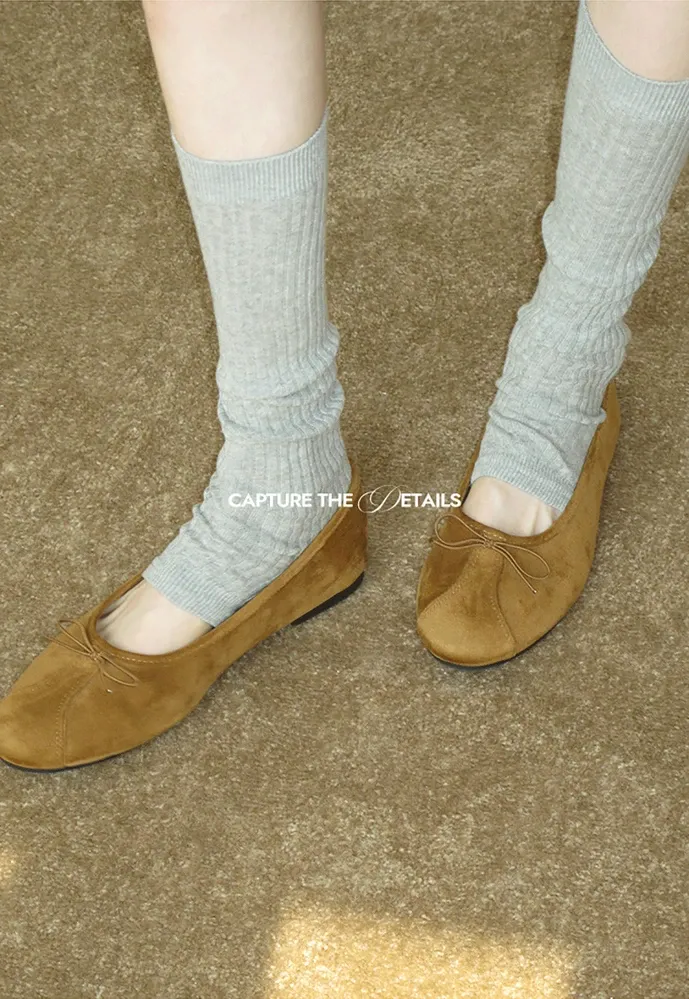 Ribbed Slouch Socks