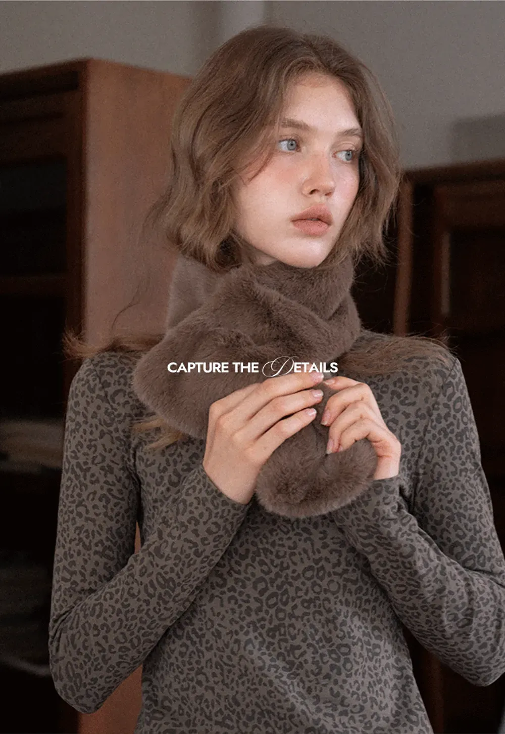 Leopard Print Long Sleeve Top