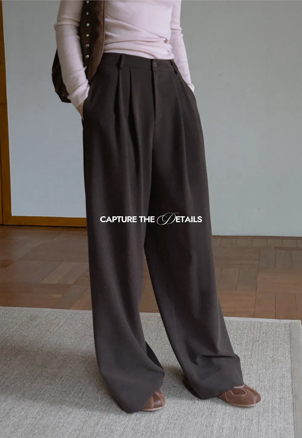 High Waist Wide Leg Pants