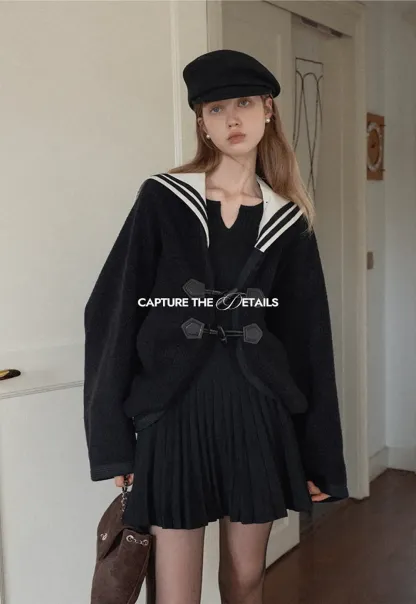 Wool Structured Newsboy Cap