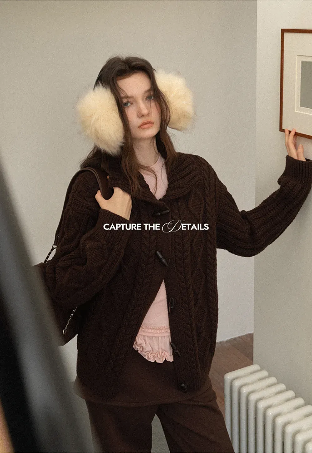 Ruffled Hem Long-Sleeve Tee