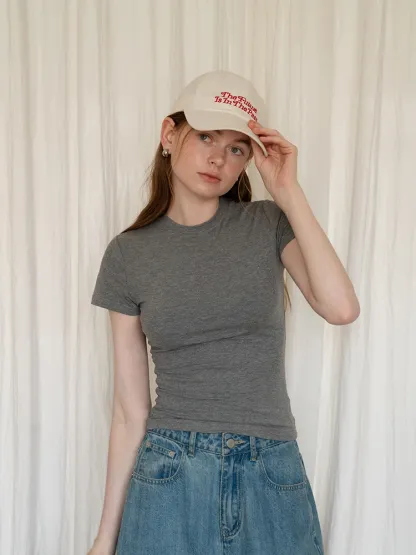Stretch Short Sleeve Top