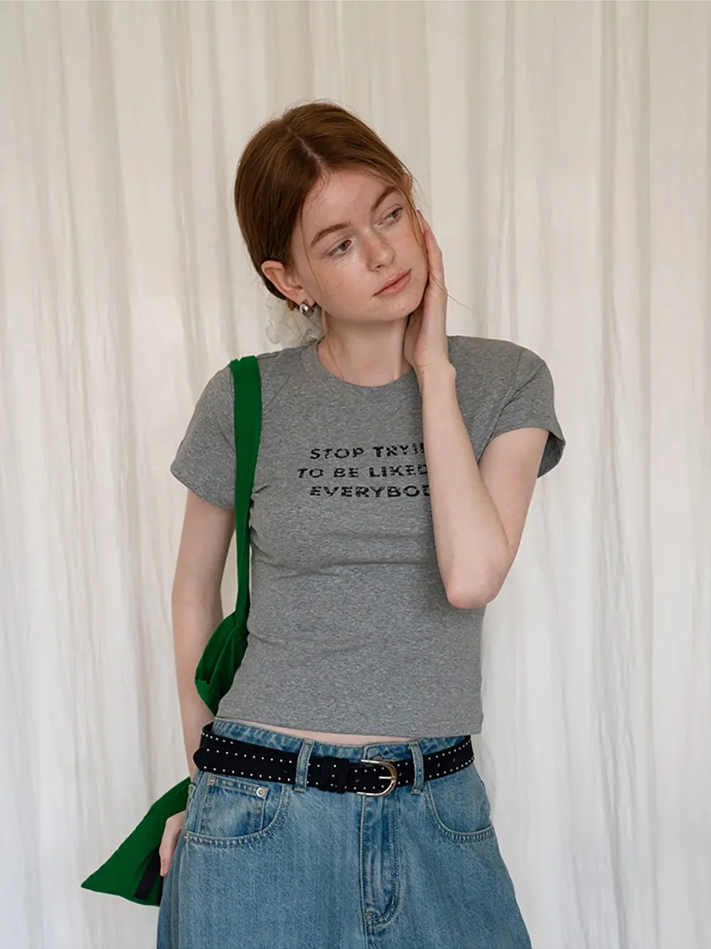 Graphic Slogan Tee