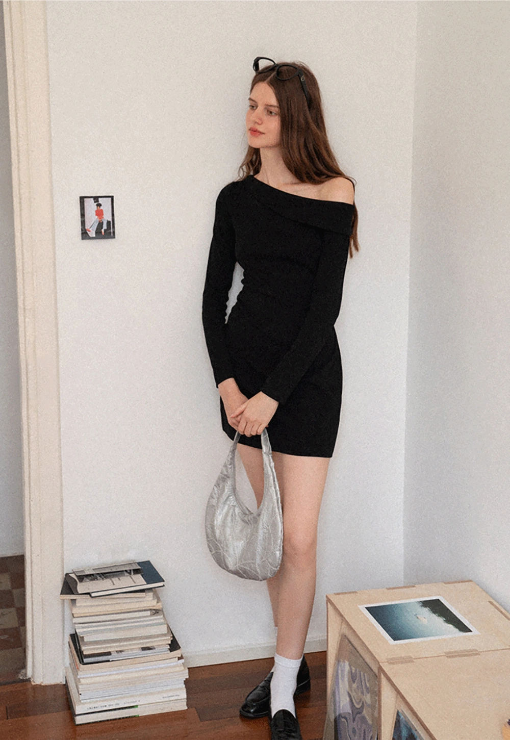One-Shoulder Bodycon Mini Dress