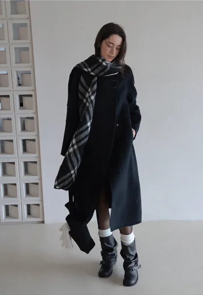 Classic Plaid Warm Shawl Scarf