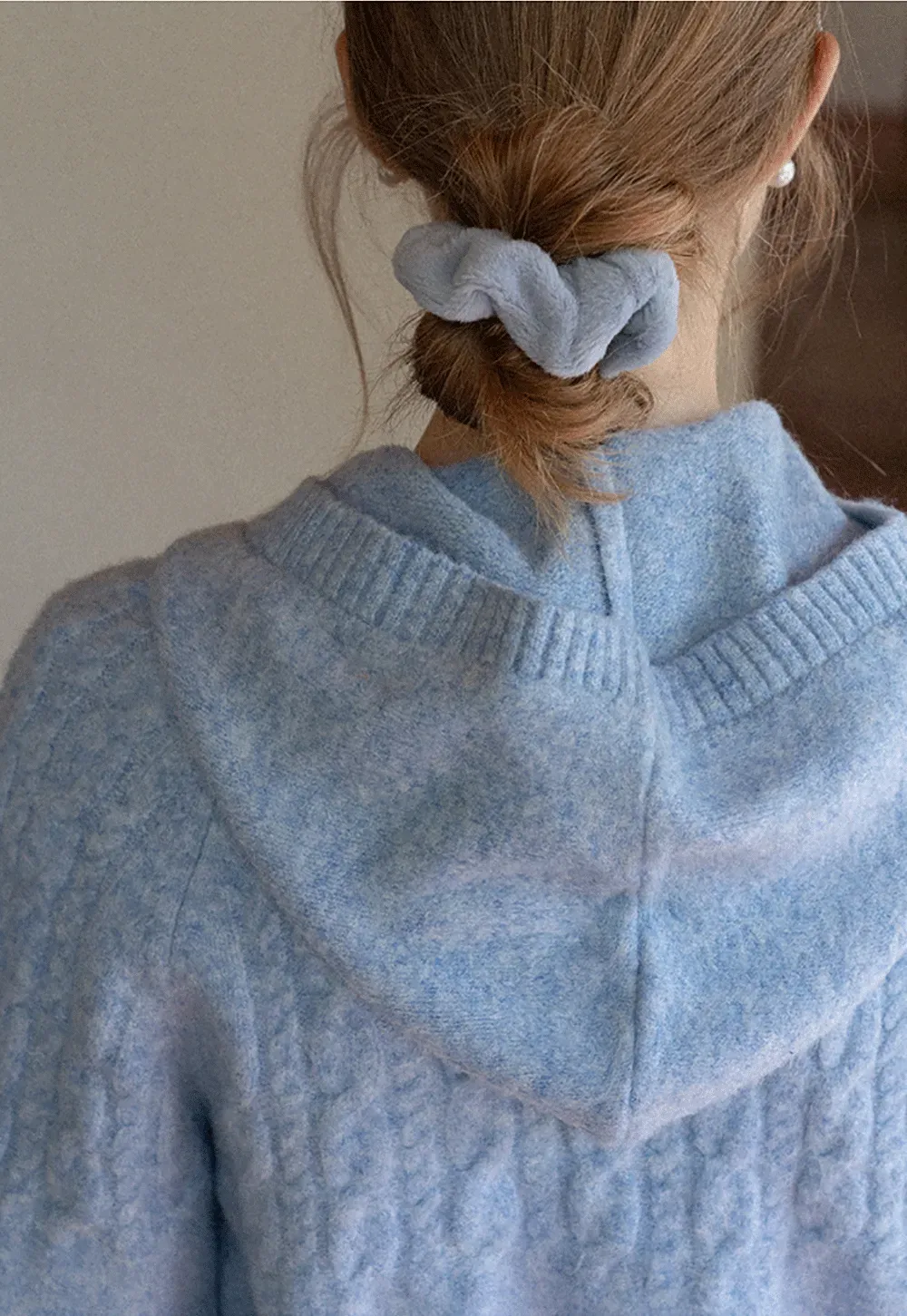 Faux Fur Scrunchie Set