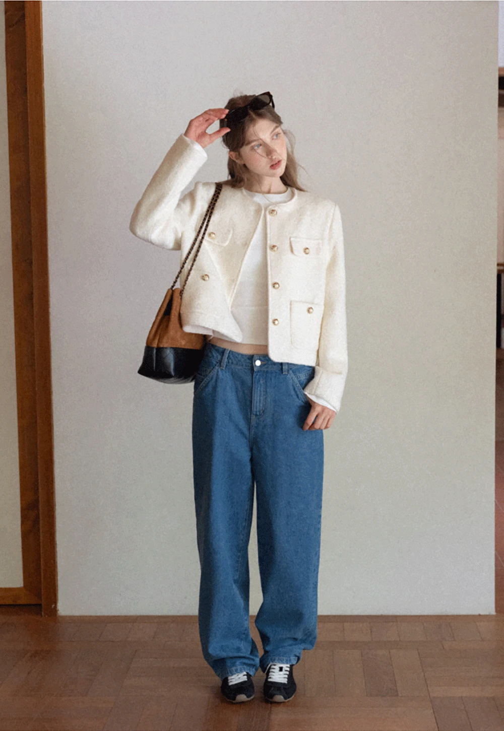 Womens Tweed Short Jacket