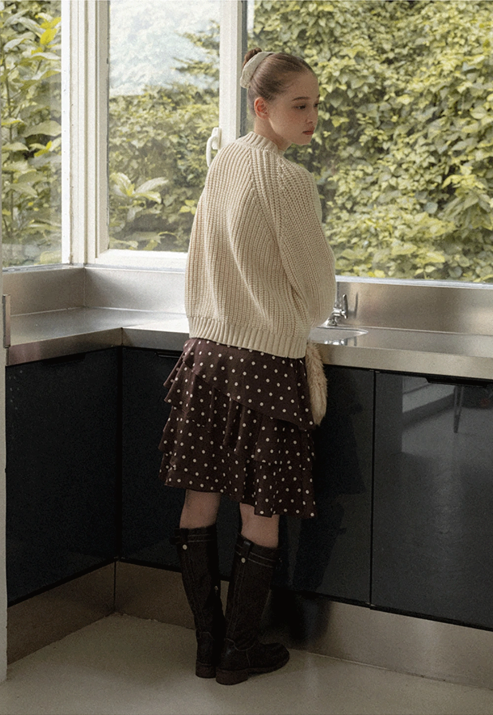 Classic Button Cardigan Women Soft Knitwear