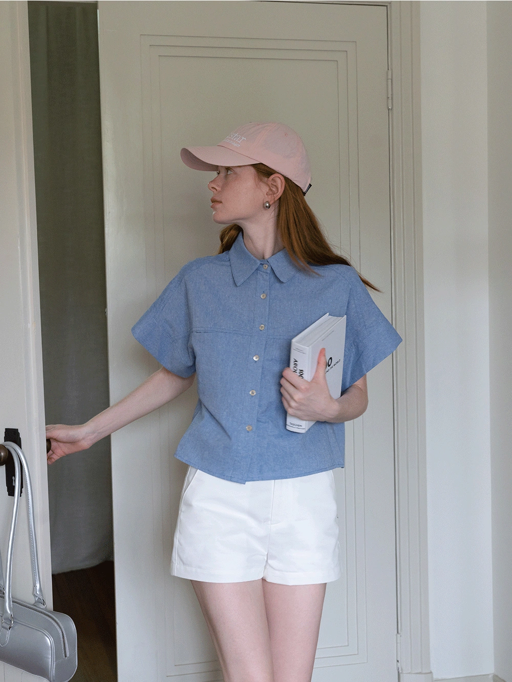 Women’s Denim Button Down Shirt