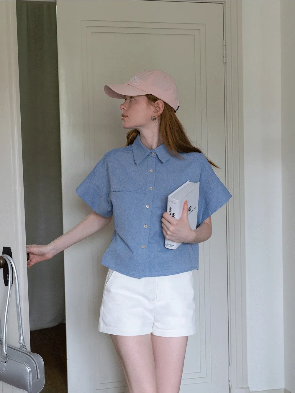 Women’s Denim Button Down Shirt