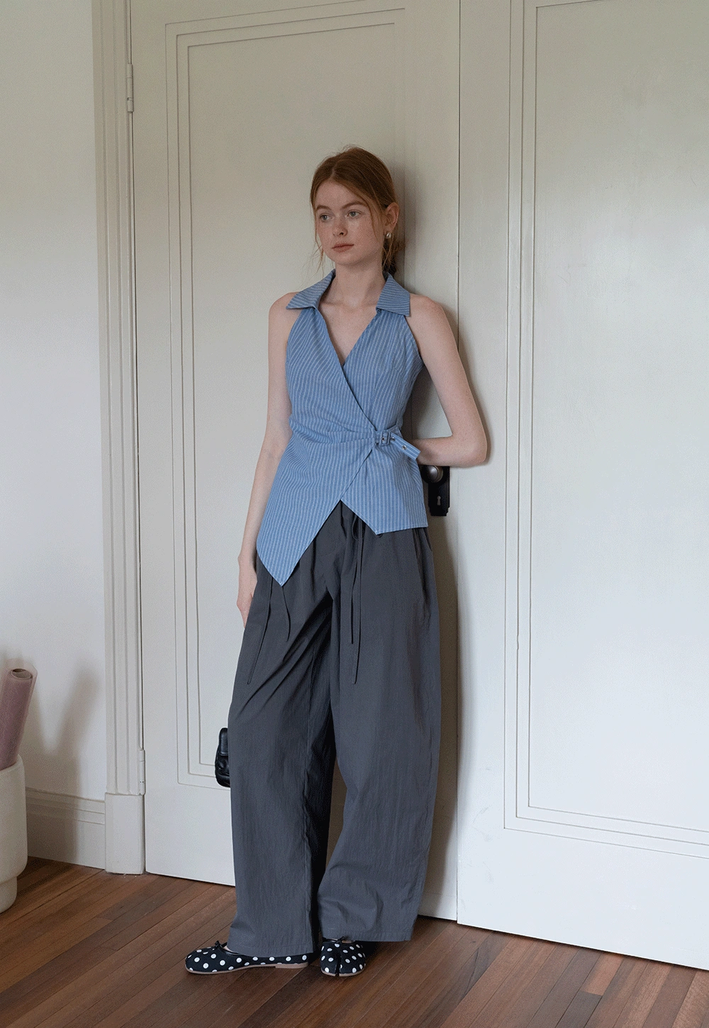 Women's Gray Jogger Banana Pants