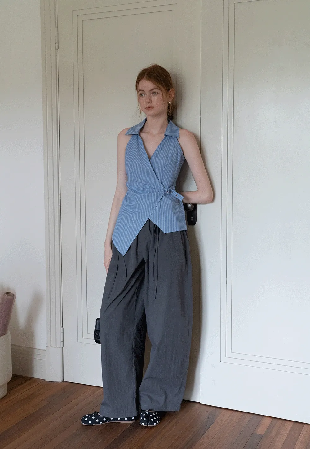 Women's Gray Jogger Banana Pants