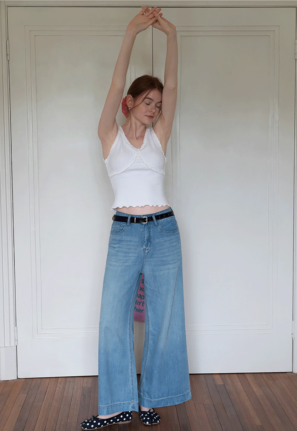 Women’s High Waist Wide Leg Jeans